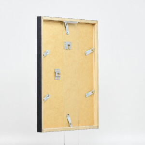 Фоторамка с эффектом, дерево, профиль 42, стекло музея, серебро, 61x91,5 см