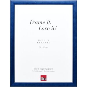 Фоторамка Effect из дерева профиль 43 royalblau 10x10 см...