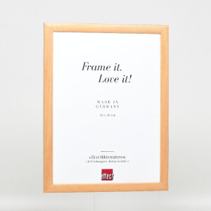 Фоторамка Effect из дерева профиль 43 натуральный 10x10 см с музеевым стеклом