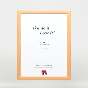 Фоторамка Effect из дерева профиль 43 натуральный 20x20 см музеевское стекло