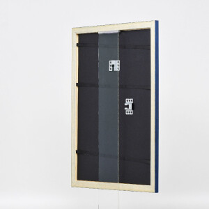 Кадр з дерева, профіль 43, королівський блакит, 21x28 см, музеєве скло