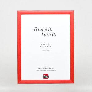 Фоторамка Effect из дерева профиль 43 лососевый 23x70 см с музеальным стеклом