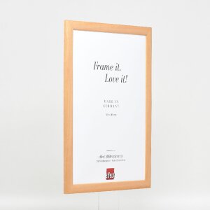 Фоторамка Effect из дерева профиль 43 натуральный 23x70 см музейное стекло