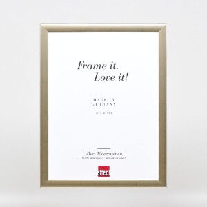 Фоторамка Effect из дерева профиль 43 серебристая 25x50 см с музея́льным стеклом