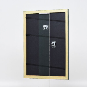 Фоторамка Effect из дерева, профиль 43, тannengrün, 30x30 см, Museumsglas