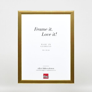 Фоторамка Effect из дерева, профиль 43, золото, 35x100 см, музе́йное стекло