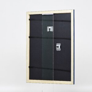 Фоторамка Effect из дерева профиль 43 royalblau 45x80 см с музеем стеклом