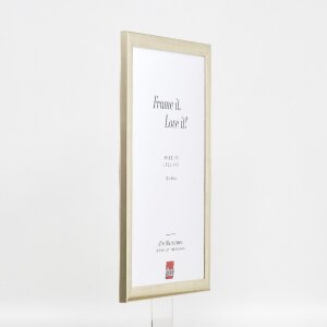 Фоторамка Effect из дерева, профиль 43, серебристая, 60x60 см, музеевое стекло