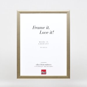 Фоторамка Effect из дерева профиль 43 серебряная 60x80 см с музеальным стеклом