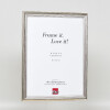 Деревяна рамка Effect Profil 44 срібло 21x29,7 см, музейне скло