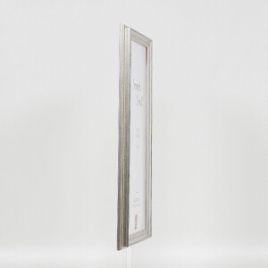 Фоторамка Effect деревянная Profil 44 серебро 23x70 см с музе́йным стеклом