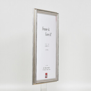 Фоторамка Effect из дерева профиль 44 серебряная 40x50 см музеевое стекло