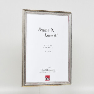 Фоторамка effect из дерева профиль 44 серебро 60x80 см с музейным стеклом