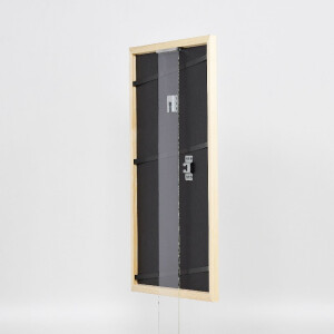 Фоторамка effect из массива кедра, профиль 45, 23x70 см, музейное стекло