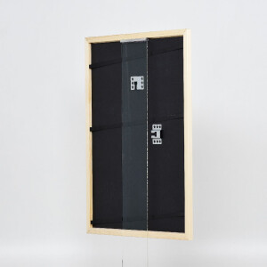 Фоторамка Effect из кедра, профиль 45, 25x50 см, музеевское стекло