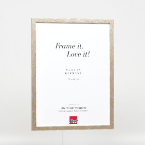 Фоторамка effect из дерева профиль 51 антиксеребро 24x30 см с музейным стеклом