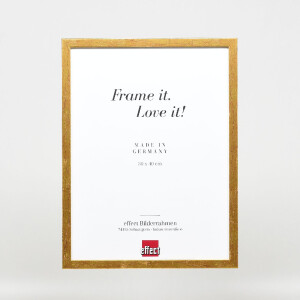 Фоторамка Effect из дерева антикзолото 25x35 см с музеевским стеклом