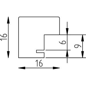 Фоторамка Effect деревянная антикзолото 40x40 см с музейным стеклом
