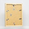 Эффектная деревянная фоторамка профиль 52 дуб цветной 35x50 см музейное стекло
