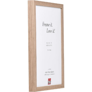 Фоторамка Effect из массива дерева грунтованного ореха 50x60 см с музеем стеклом