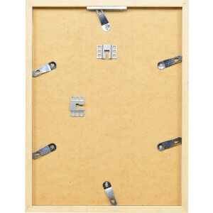 Фоторамка Effect из дерева профиль 58 серебристая 50x50 см с музеемским стеклом