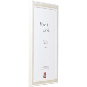 Фоторамка effect из дерева профиль 64 белая 9x13 см с музеем стеклом