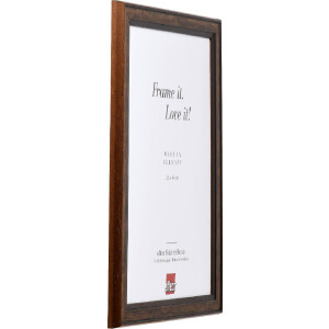 Фоторамка Effect из дерева профиль 64 коричневая 20x25 см с музе́йным стеклом