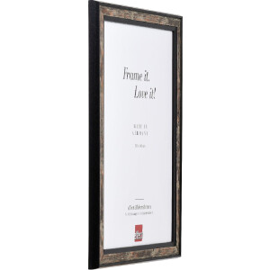 Фоторамка Effect из дерева профиль 64 черная 35x100 см с музея стеклом