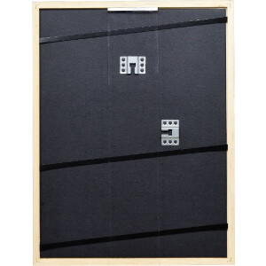 Фоторамка з дерева, профіль 66, чорна, 30x30 см, музеєве скло