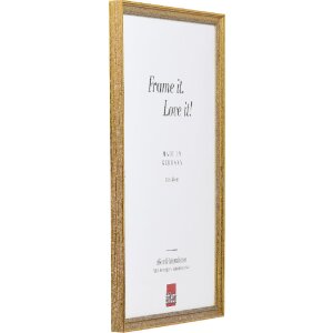 Фоторамка Effect Wood Profile 66 античне золото 35x50 см з музейним склом