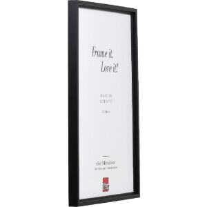 Фоторамка Effect из дерева профиль 69 черная 13x13 см с музея-стеклом