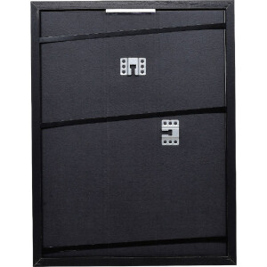 Фоторамка Effect 9x13 см, черная, с музейным стеклом