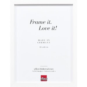 Лісовий деревяний рамок з музеєвим склібом, 60x80 см, білий