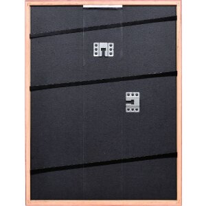 Деревяна рамка Profil Top S червоного кольору 25x35 см з музеєвим склом