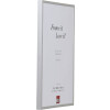 Effect A1 Brandschutzrahmen Alu Serie 2 silber 24x30 cm Museumsglas