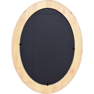 Ефектна овальна фоторамка HB 30x40 см, махагон