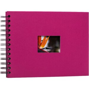 Альбом на спирали HNFD BULDANA amarena 23x17 см 40 черных...