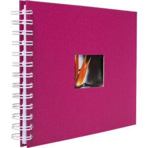 Альбом на спирали HNFD BULDANA amarena 23x17 см 40 белых страниц