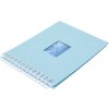 Альбом на спирали HNFD BULDANA aqua 23x17 см 40 белых страниц