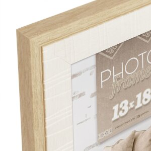 Фоторамка ZEP из полистирола Искья натуральная 10x15 см