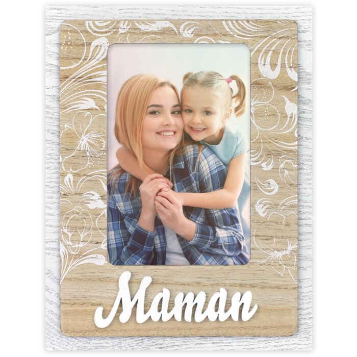 ZEP Деревяна фоторамка Alessia FR 10x15 см Maman