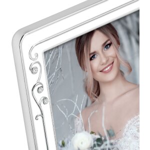 Металева рамка для портрета ZEP Моцарт 20x25 см срібляста