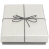 Подарункова коробка ZEP Piacenza сіра 16,3x21,4x4,3 см (15x20x3,8 см)