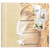 Фотоальбом для причастия ZEP колосья кукурузы 31x31 см 40 белых страниц