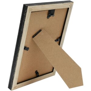 Деревяна рамка Deknudt S68VF чорна 13x18 см