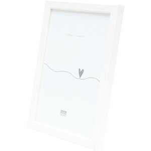 Деревянная рамка Deknudt S41JK1 белая 24x30 см