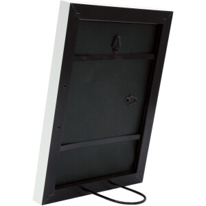 Пластиковая рамка Deknudt S41VK1 белая с серебряным кантом 21x29,7 см DIN A4