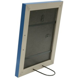Деревянная рамка Deknudt S45Y синяя 30x40 см