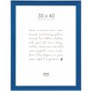Деревянная рамка Deknudt S45Y синяя 30x40 см