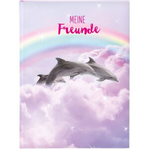 Золотая книга друзей Дельфины 88 страниц 15x21 см